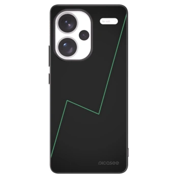 Picasee silikonowe czarne etui na Xiaomi Redmi Note 13 Pro+ 5G - Consistency