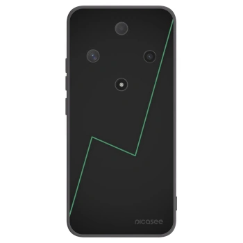 Picasee silikonowe czarne etui na Honor Magic6 Lite 5G - Consistency