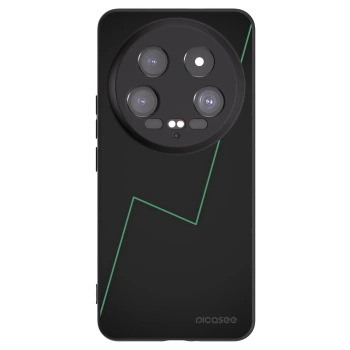 Picasee silikonowe czarne etui na Xiaomi 14 Ultra - Consistency