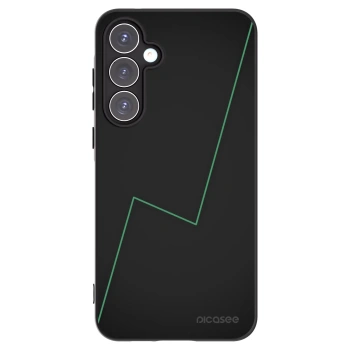 Picasee silikonowe czarne etui na Samsung Galaxy A55 5G A556B - Consistency