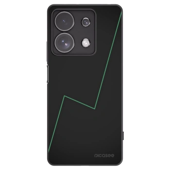 Picasee silikonowe czarne etui na Xiaomi Redmi Note 13 Pro 4G - Consistency