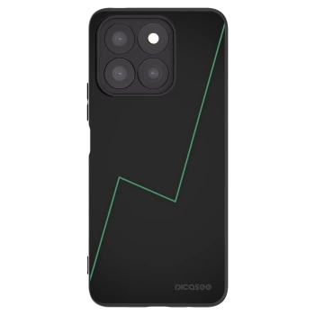 Picasee silikonowe czarne etui na Honor X8b - Consistency