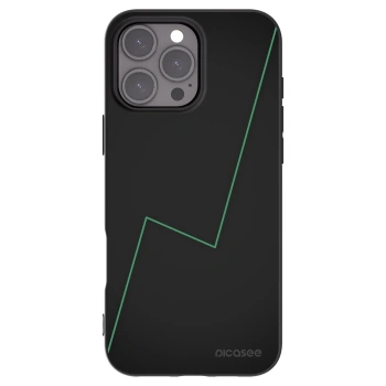 Picasee silikonowe czarne etui na Apple iPhone 16 Pro Max - Consistency