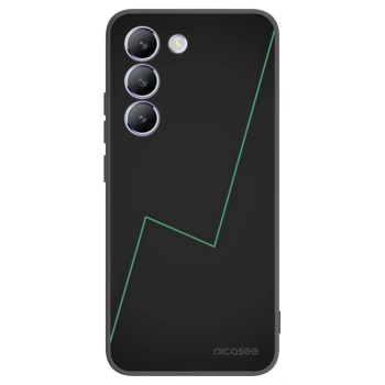 Picasee silikonowe czarne etui na Vivo V40 SE 5G - Consistency