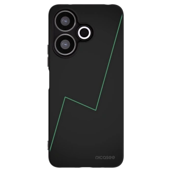 Picasee silikonowe czarne etui na Xiaomi Redmi 13 4G - Consistency