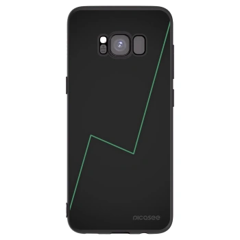 Picasee silikonowe czarne etui na Samsung Galaxy S8 G950F - Consistency