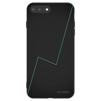 Picasee silikonowe czarne etui na Apple iPhone 7 Plus - Consistency