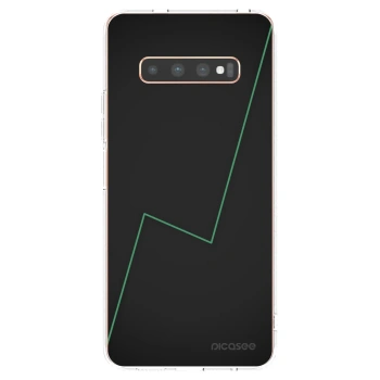 Picasee silikonowe przeźroczyste etui na Samsung Galaxy S10 Plus G975 - Consistency