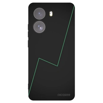 Picasee silikonowe czarne etui na Xiaomi Poco X7 - Consistency