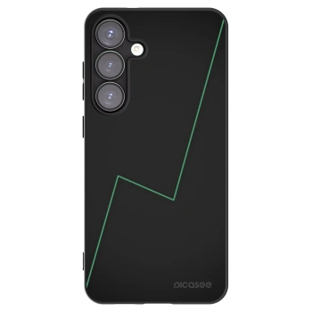Picasee silikonowe czarne etui na Samsung Galaxy S25+ 5G - Consistency