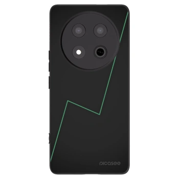 Picasee silikonowe czarne etui na Honor Magic7 Lite 5G - Consistency