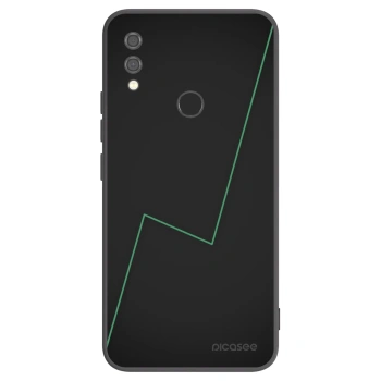Picasee silikonowe czarne etui na Xiaomi Redmi Note 7 - Consistency