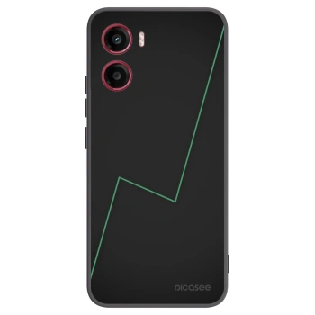 Picasee silikonowe czarne etui na Motorola Moto G05 - Consistency