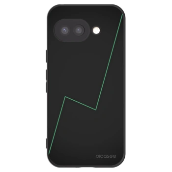 Picasee silikonowe czarne etui na Google Pixel 9a - Consistency