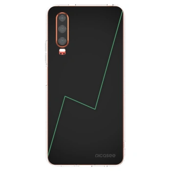 Picasee silikonowe przeźroczyste etui na Huawei P30 - Consistency