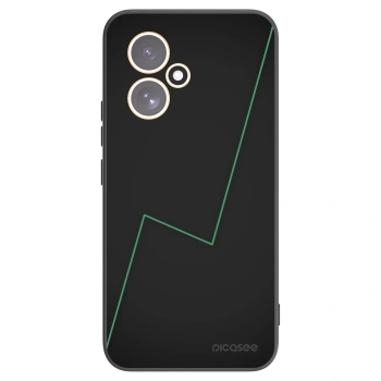 Picasee silikonowe czarne etui na Honor 400 5G - Consistency