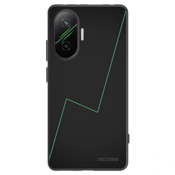 Picasee silikonowe czarne etui na Xiaomi Poco F7 5G - Consistency