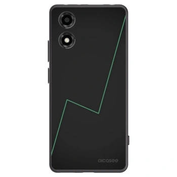 Picasee silikonowe czarne etui na Motorola Moto E14 - Consistency