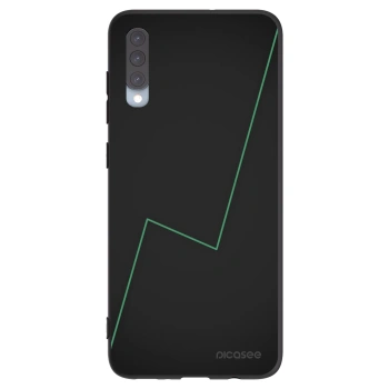 Picasee silikonowe czarne etui na Samsung Galaxy A70 A705F - Consistency