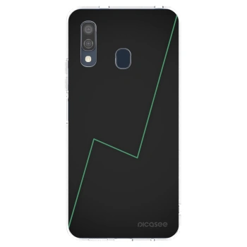 Picasee silikonowe przeźroczyste etui na Samsung Galaxy A40 A405F - Consistency
