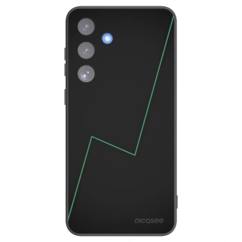 Picasee silikonowe czarne etui na Samsung Galaxy S25 FE 5G - Consistency