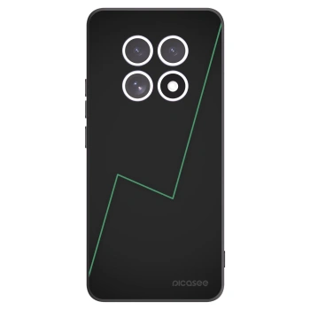 Picasee silikonowe czarne etui na Xiaomi Redmi Note 15 - Consistency