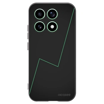 Picasee silikonowe czarne etui na Xiaomi 17 - Consistency