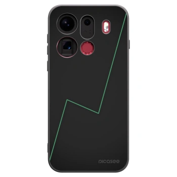 Picasee silikonowe czarne etui na OPPO Find X9 Pro - Consistency