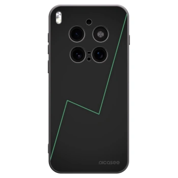 Picasee silikonowe czarne etui na Vivo X300 Pro - Consistency