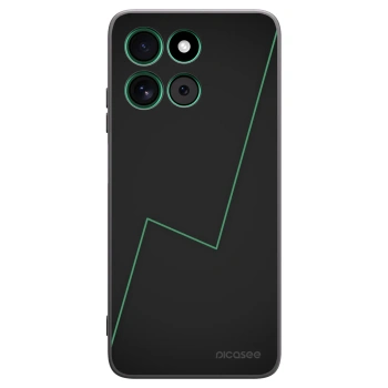 Picasee silikonowe czarne etui na Motorola Moto G57 Power - Consistency