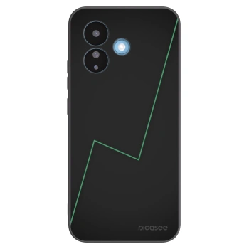 Picasee silikonowe czarne etui na Xiaomi Redmi Note 17 Pro 5G - Consistency