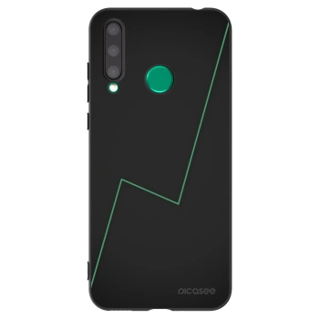 Picasee silikonowe czarne etui na Honor 20 Lite - Consistency