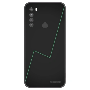 Picasee silikonowe czarne etui na Xiaomi Redmi Note 8 - Consistency