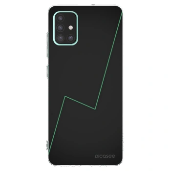 Picasee silikonowe przeźroczyste etui na Samsung Galaxy A51 A515F - Consistency