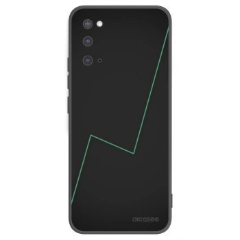Picasee silikonowe czarne etui na Samsung Galaxy S20 G980F - Consistency