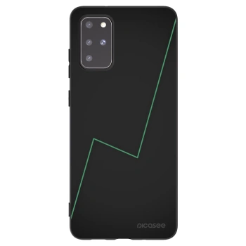 Picasee silikonowe czarne etui na Samsung Galaxy S20+ G985F - Consistency