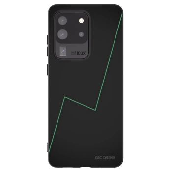 Picasee silikonowe czarne etui na Samsung Galaxy S20 Ultra 5G G988F - Consistency