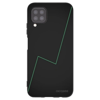 Picasee silikonowe czarne etui na Huawei P40 Lite - Consistency