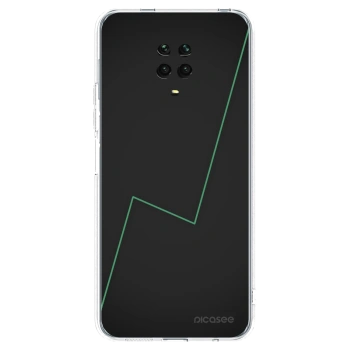 Picasee silikonowe przeźroczyste etui na Xiaomi Redmi Note 9S - Consistency