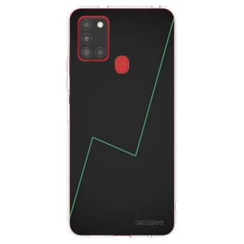 Picasee silikonowe przeźroczyste etui na Samsung Galaxy A21s - Consistency