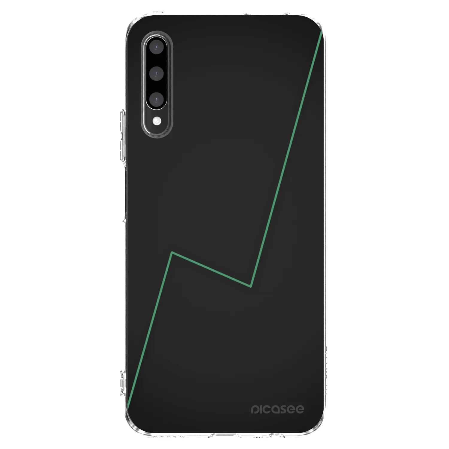 Picasee silikonowe przeźroczyste etui na Honor 9X Pro - Consistency