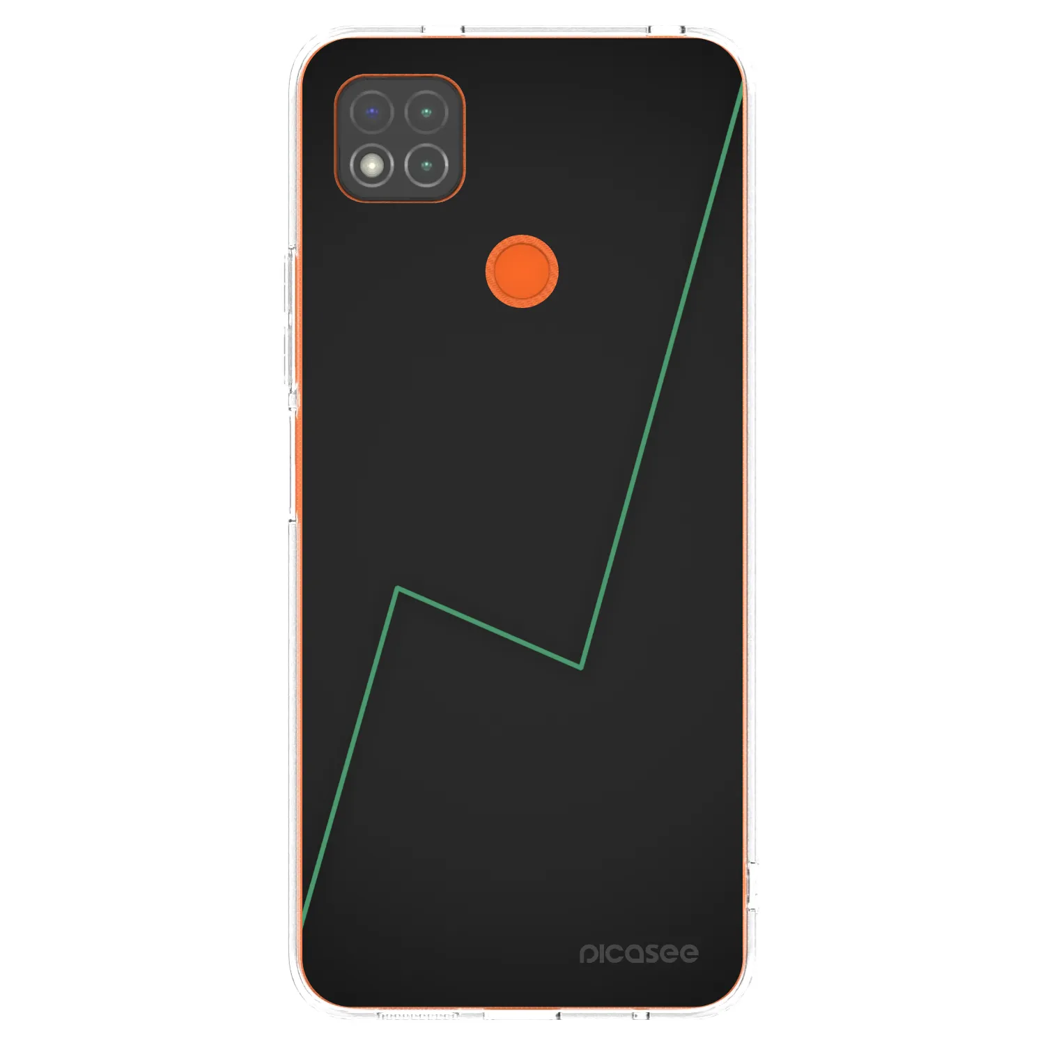 Picasee silikonowe przeźroczyste etui na Xiaomi Redmi 9C - Consistency