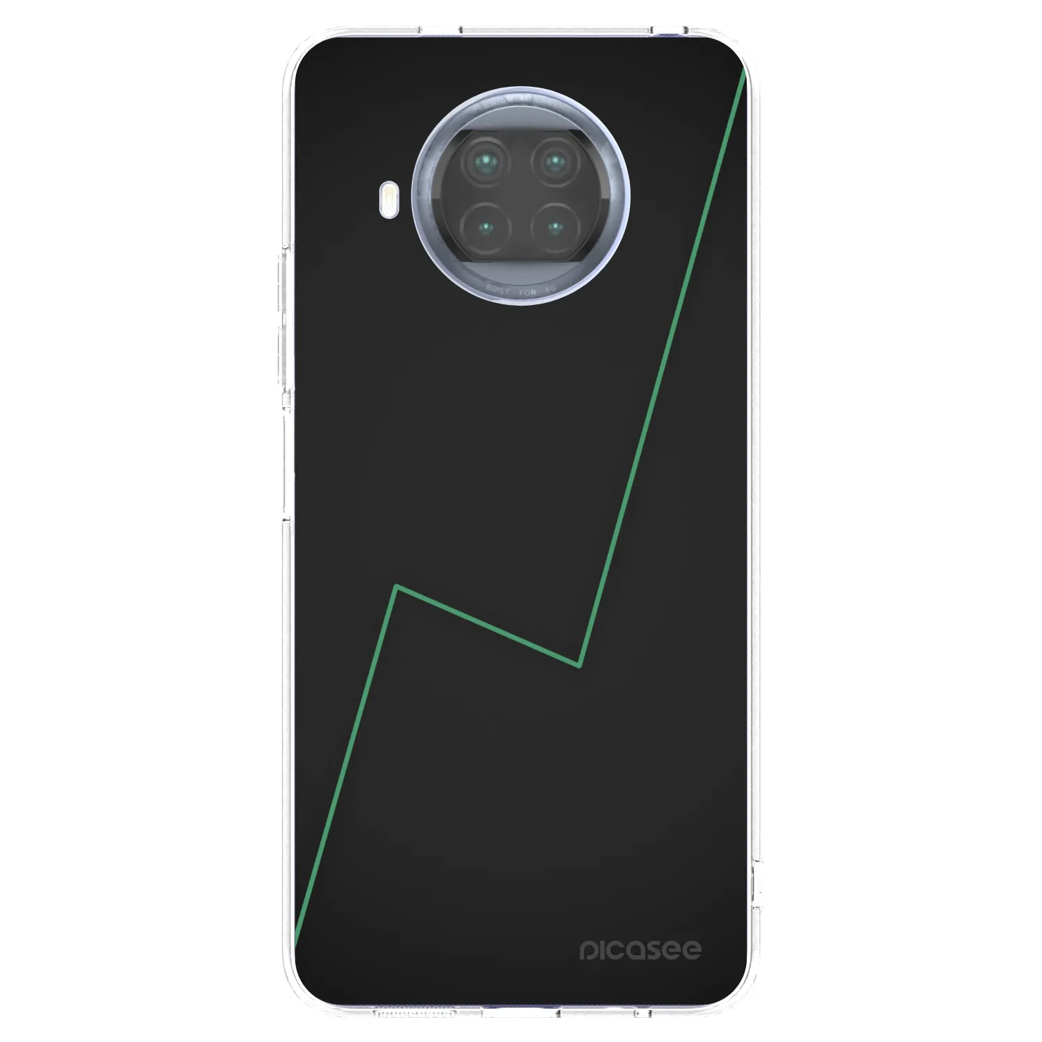 Picasee silikonowe przeźroczyste etui na Xiaomi Mi 10T Lite - Consistency