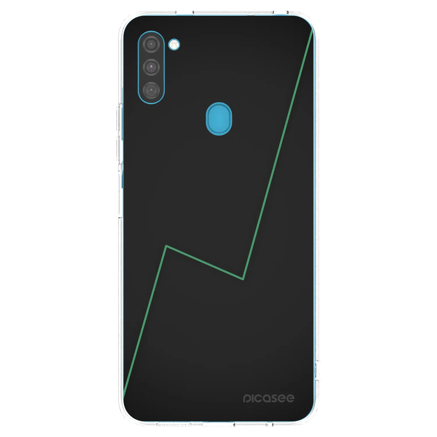 Picasee silikonowe przeźroczyste etui na Samsung Galaxy M11 - Consistency