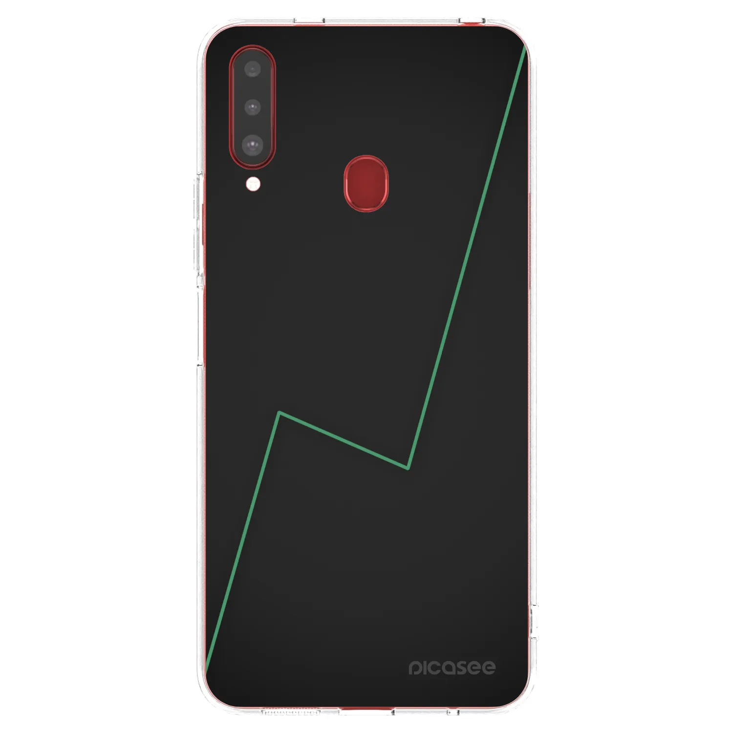 Picasee silikonowe przeźroczyste etui na Samsung Galaxy A20s - Consistency