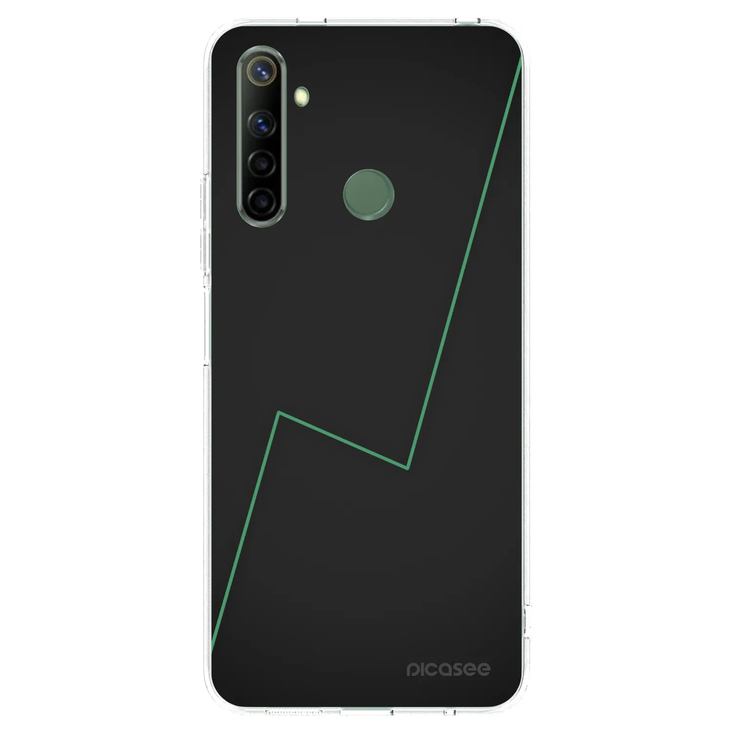 Picasee silikonowe przeźroczyste etui na Realme 6i - Consistency