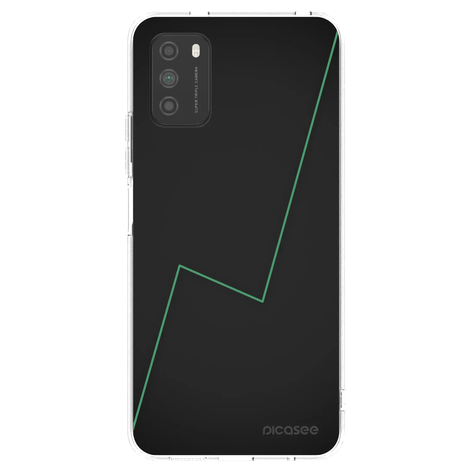 Picasee silikonowe przeźroczyste etui na Xiaomi Poco M3 - Consistency
