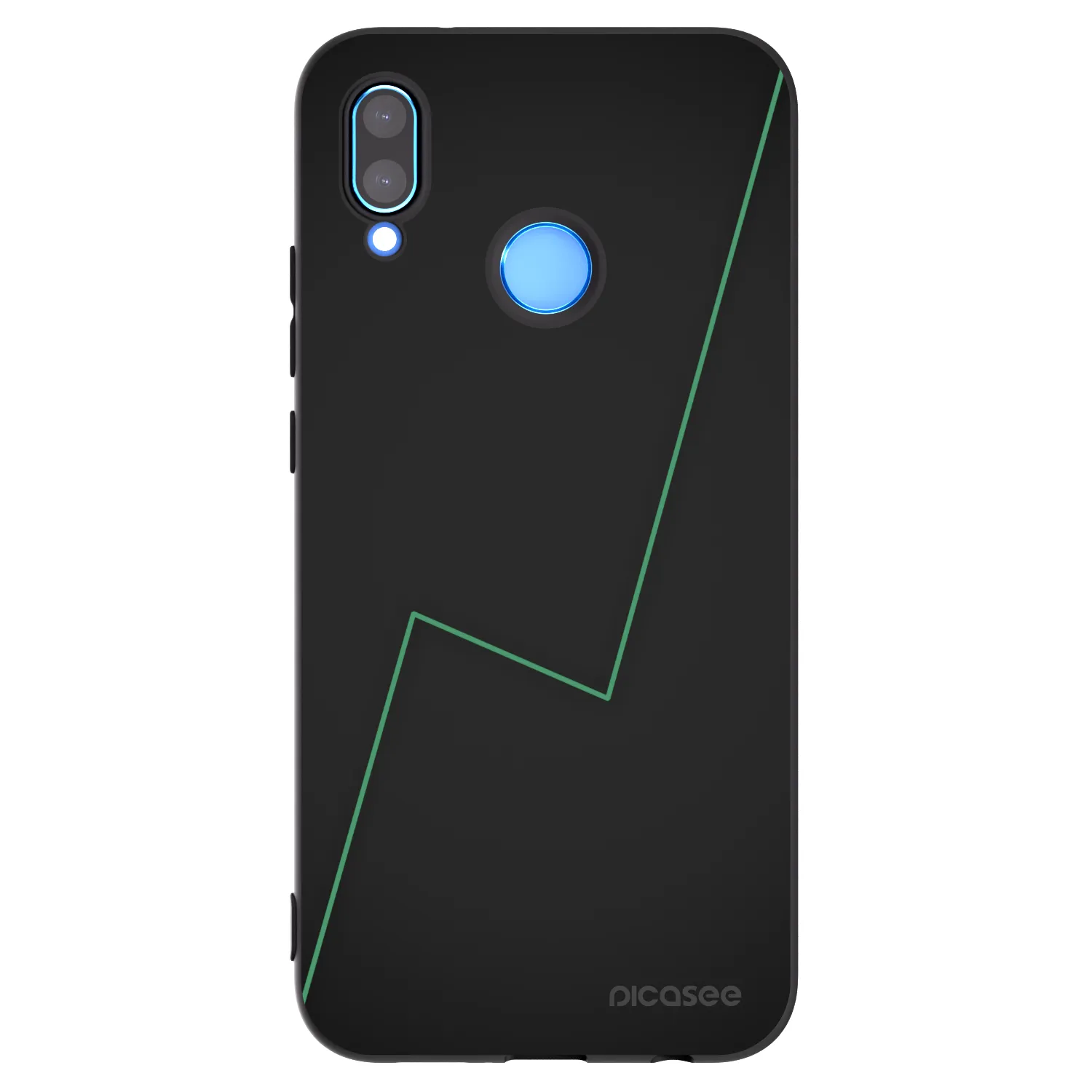 Picasee silikonowe czarne etui na Huawei Mate 40 Pro - Consistency