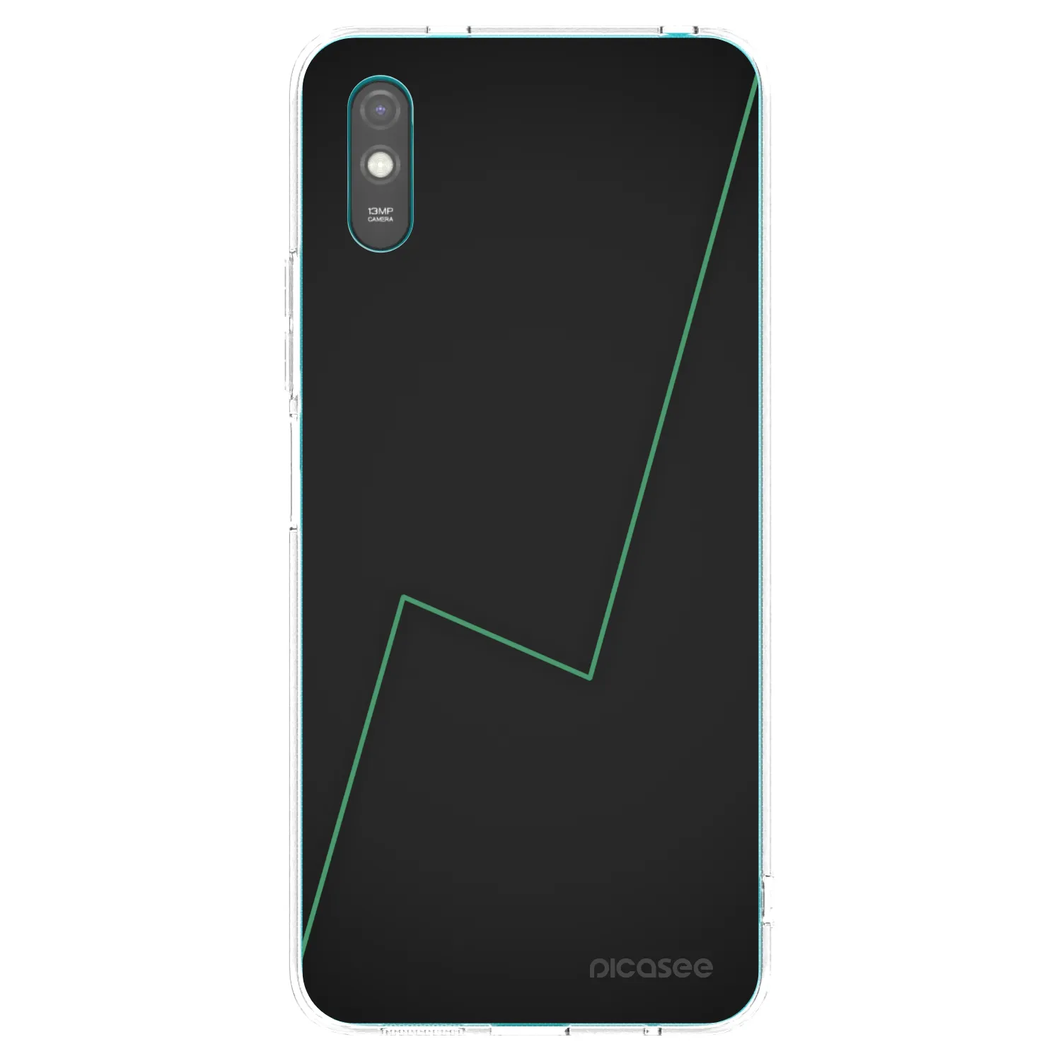Picasee silikonowe przeźroczyste etui na Xiaomi Redmi 9AT - Consistency