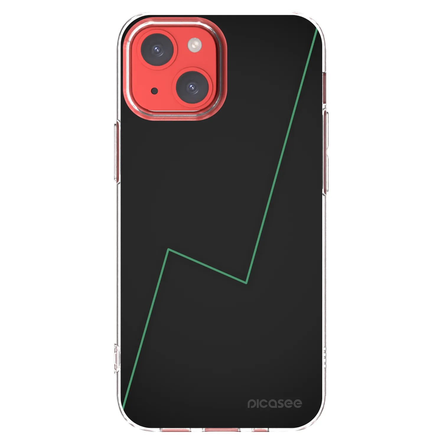 Picasee silikonowe przeźroczyste etui na Apple iPhone 13 mini - Consistency
